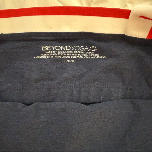 Beyond Yoga Spacedye Sea You There High Cropped Tank Nocturnal Navy Large - Picture 5 of 7